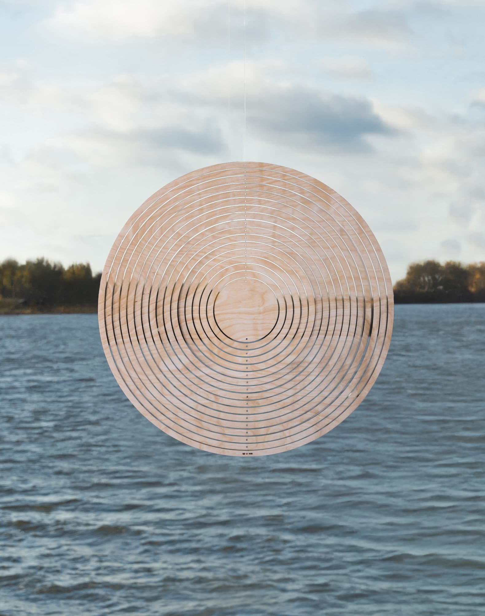 Wooden Cycloop 45 against natural background